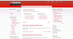 Desktop Screenshot of monaco-iq.com